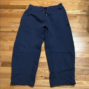 Free People You Wish Pants. Barrel sweatpants. Size S. Black grape (dark blue)